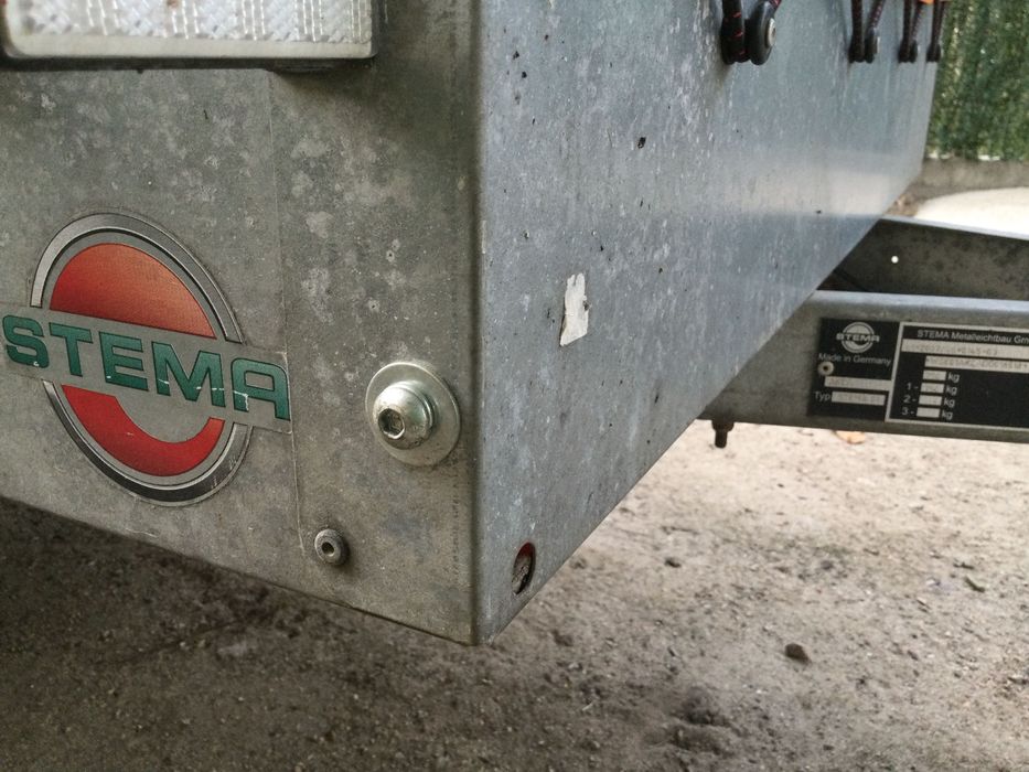 2бр. немски ремаркета Stema, 750кг.