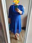 Rochie din voal albastru