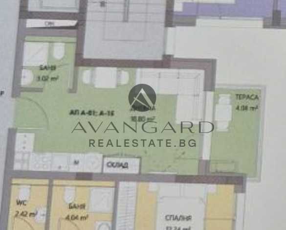 Продава се Едностаен апартамент в Пловдив, Остромила - 37 кв.м за 1334 €/кв.м - Снимка #1