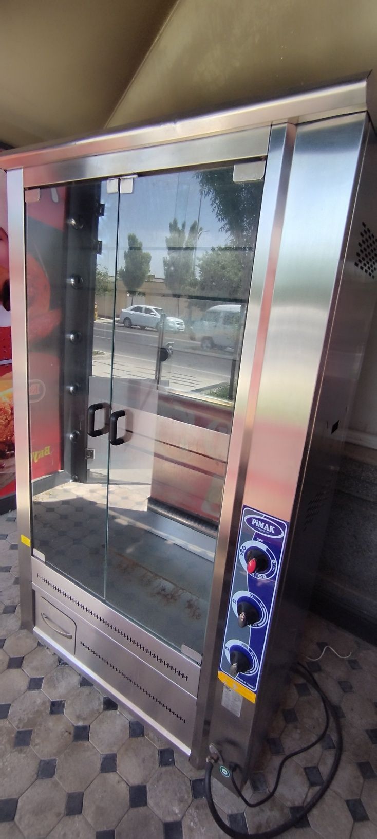 Grill pechka sotiladi 1 oy ishlatilgan pimak orginal