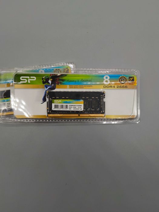 2 бр. RAM 8GB Silicon Power DDR4-2666 CL19 SODIMM(SP008GBSFU266B02)