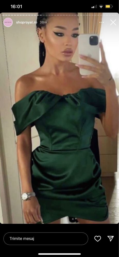 Vand rochie verde