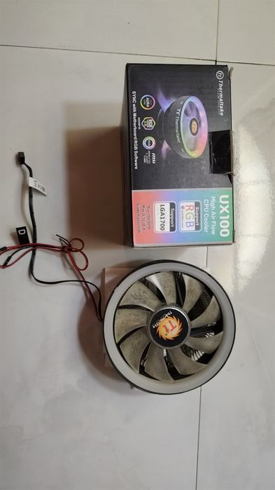 Cooler Procesor Intel Thermaltake UX100 ARGB