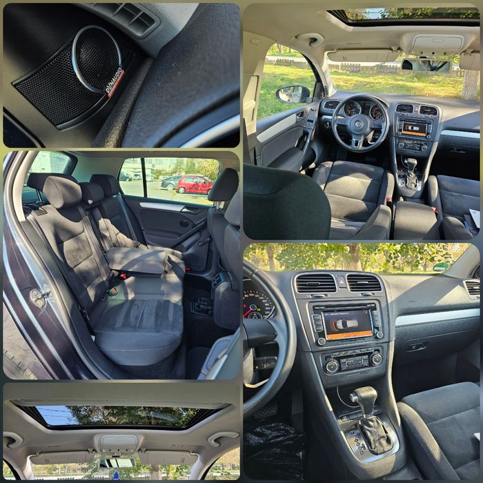 VW Golf 6 1.4TSI DSG AUTOMATA SenzoriParcare Clima ÎncălzireScaune