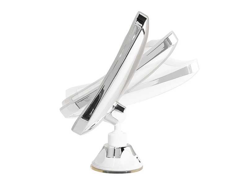 НОВО! Козметично огледало квадрат 5х LED Touch с вакуум