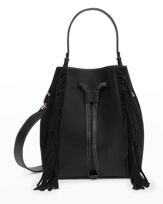 Чанта Furla Miastella Frange bucket bag, нова