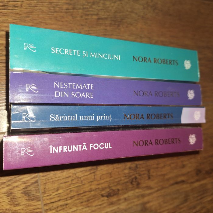 Set 4 carti romantice! Nora Roberts!