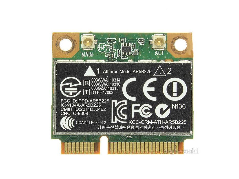 Placa retea WIFI Mini PCI-E HP COMPAQ 654825-001 ATHEROS AR5B225