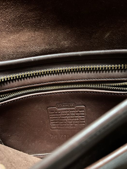 COACH оригинална кожена чанта