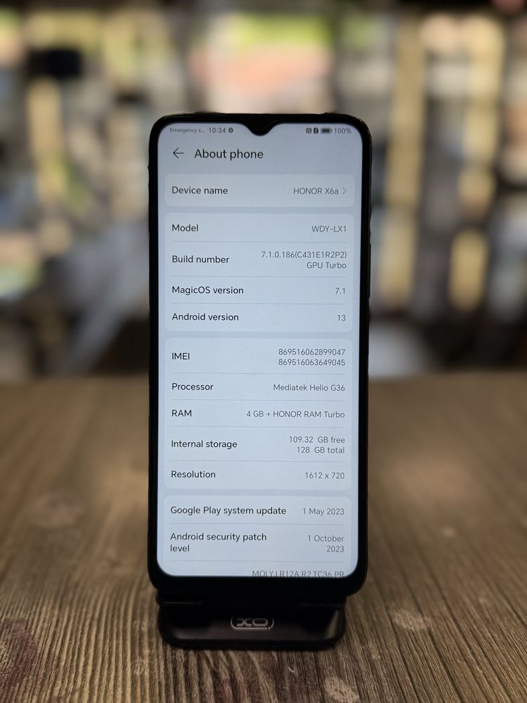 Смартфон HONOR X6a 128GB