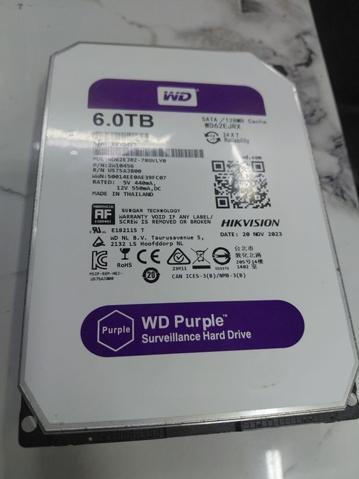 Продам жесткий диск 6 тб