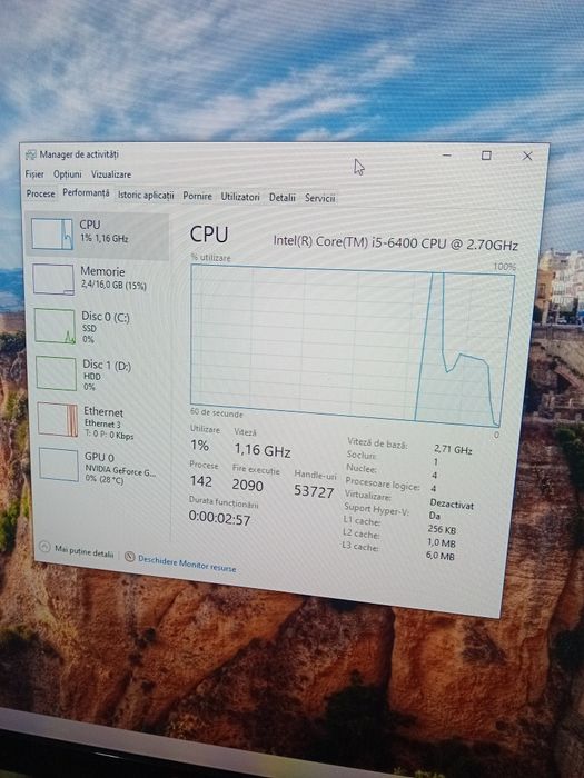 Pc i5 gtx1050ti 16 gb ram ssd+hdd