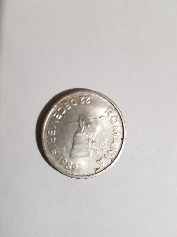 Moneda 10 lei anul 1990