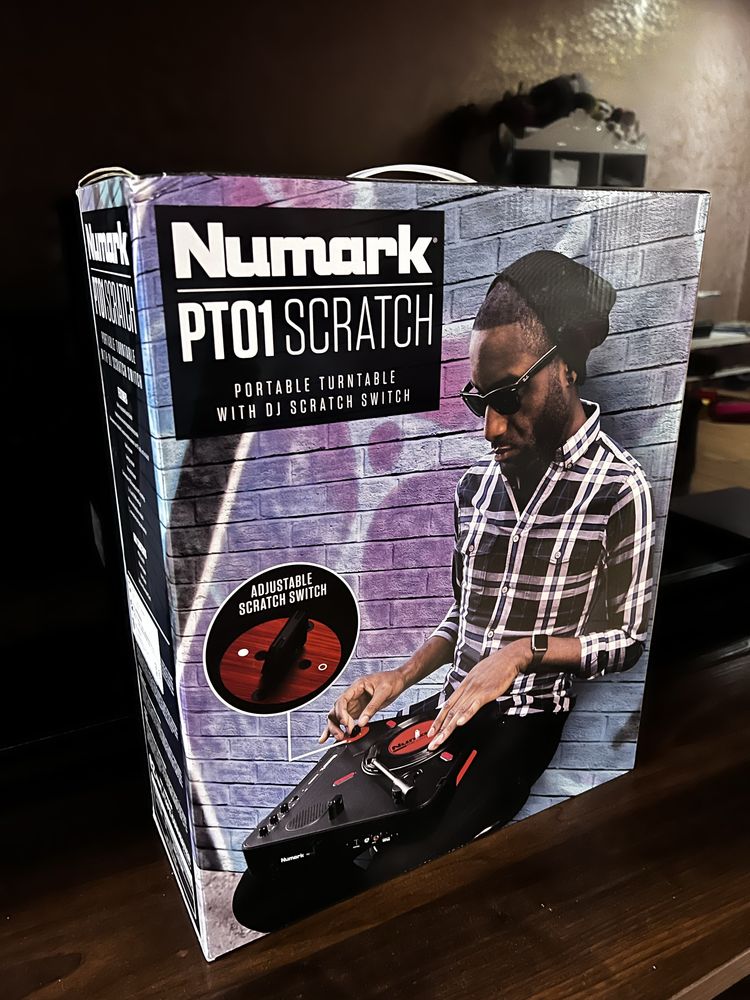 Виниловый проигрыватель Numark PT01 Scratch