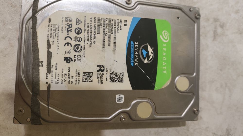 Продам жесткий диск HDD SkyHawk 8 TB