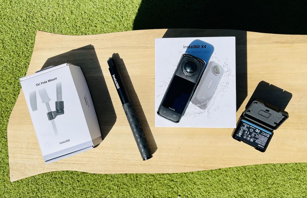 Insta360 X4 8K 360º – Пълен комплект само за 1000лв