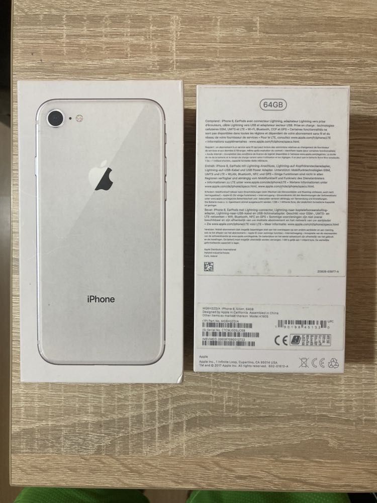 Cutie iphone 8, Silver, 64 GB