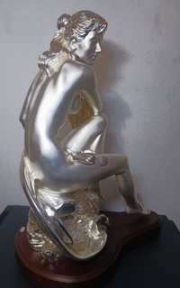 Bust original argintat 37 cm