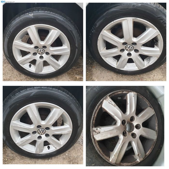 Set 4 Jante Aliaj 185 60 15 R15 Volkswagen Polo 6R 2009 - 2017 [K0936] [K0937]