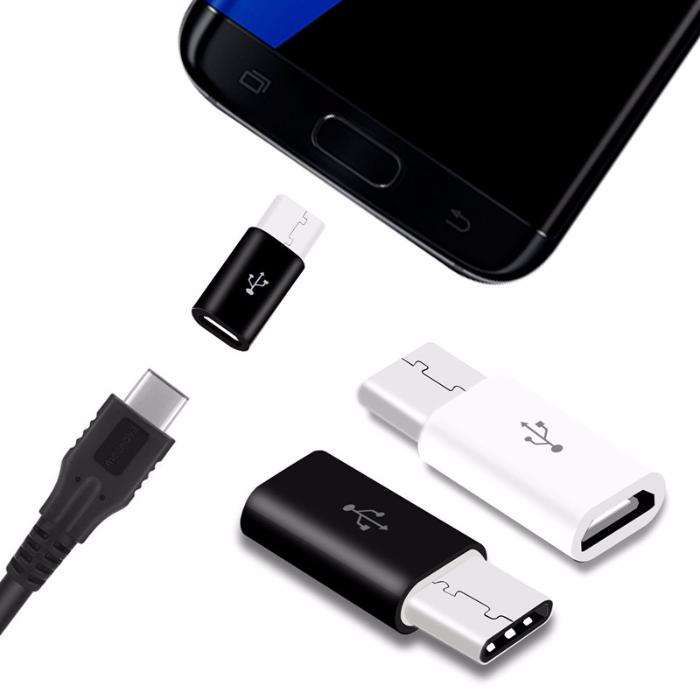 Adaptor micro USB la USB Type C Samsung S8 Apple ...