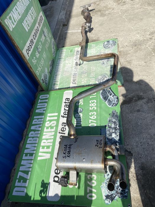 Tobă finală , Evacuare completă Skoda kodiaq 2.0 tdi