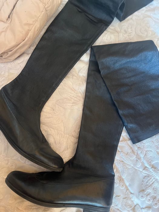 Cizme strech peste genunchi 34