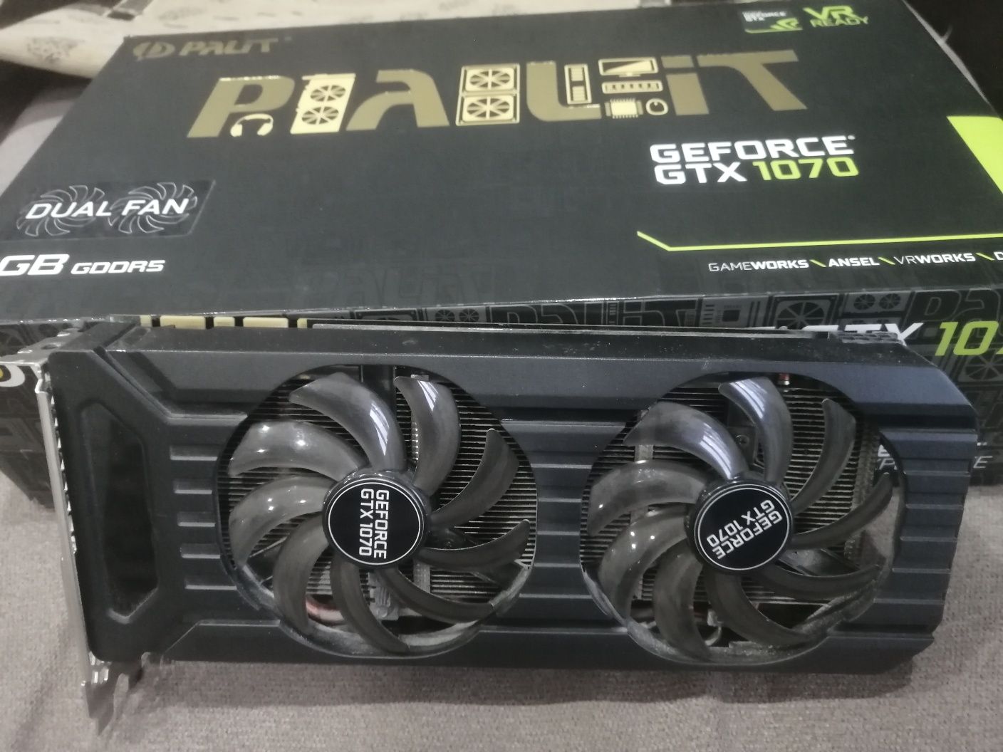 Gefoce GTX 1070 8gb