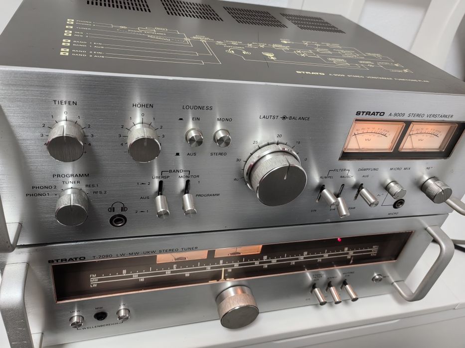 Linie audio rară, STRATO, A 9009, high-end, Germania