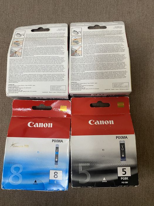 Cartuse Canon Pixma :CLI-8C,CLI-8Y, CLI-8M, PGI-5BK