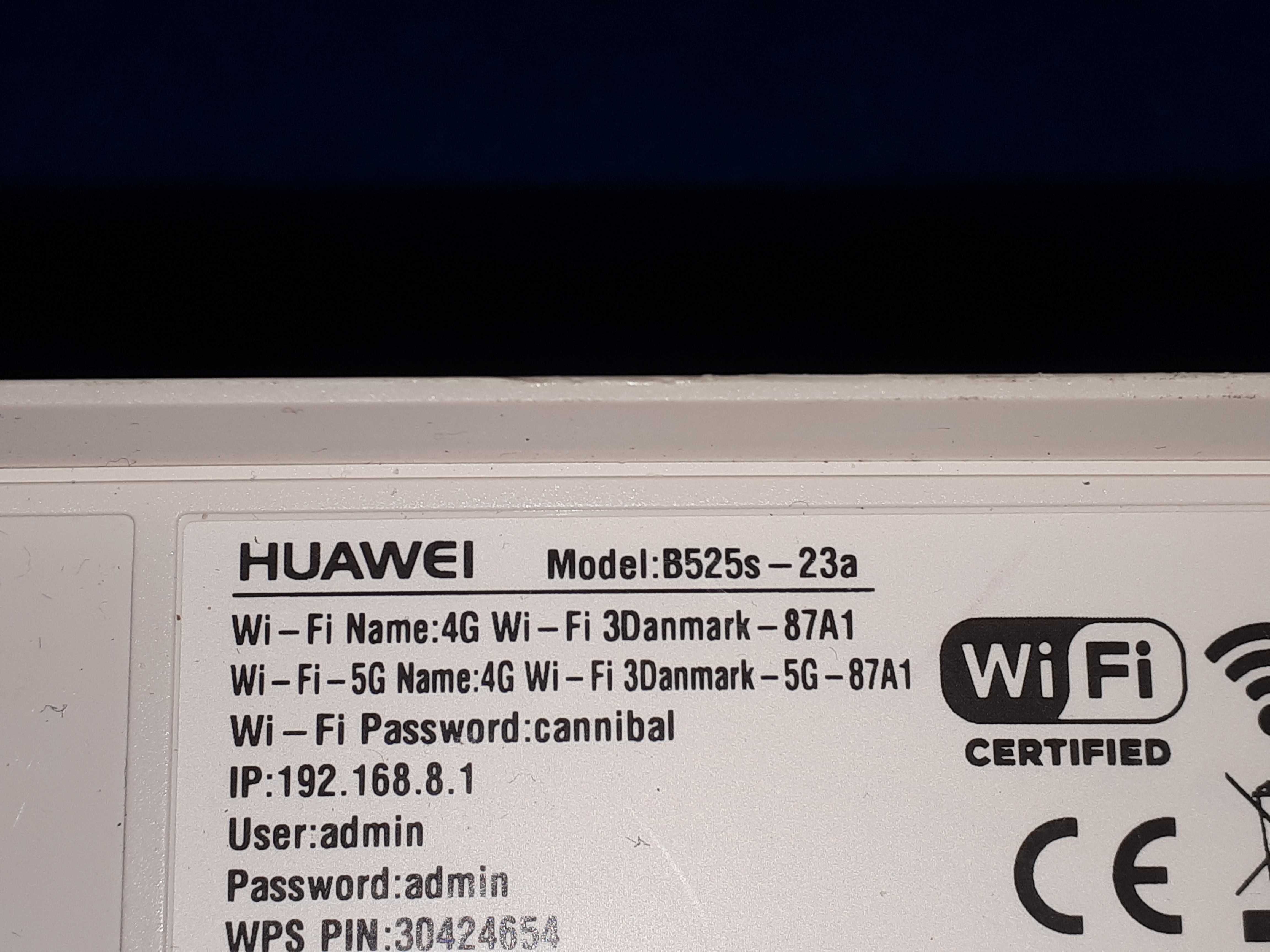 Router Modem cu SIM 4G LTE Huawei b525s 23a necodat