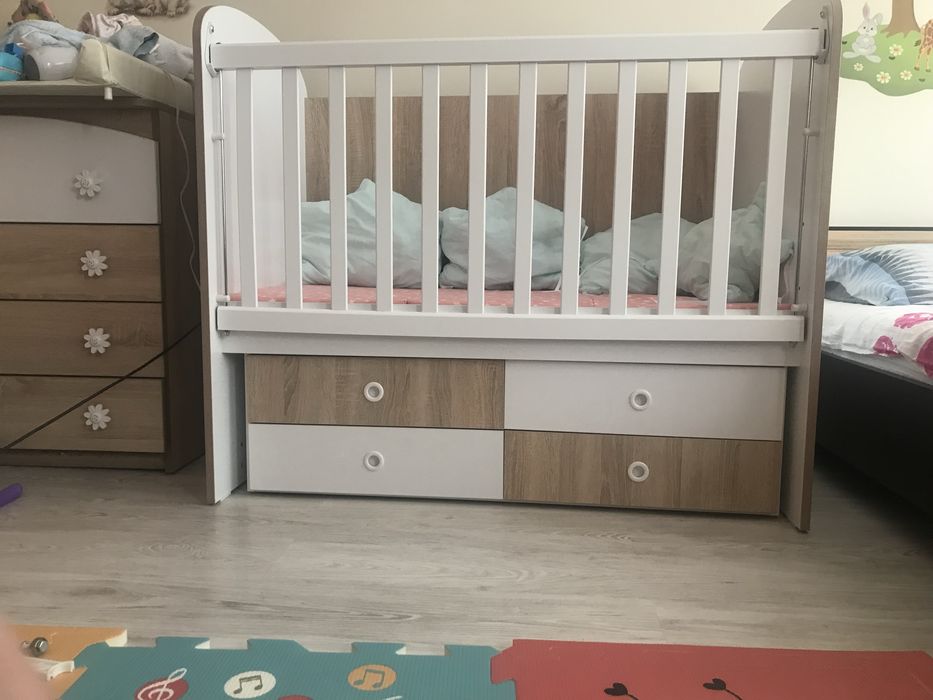 Детско легло Диана с 4 чекмеджета