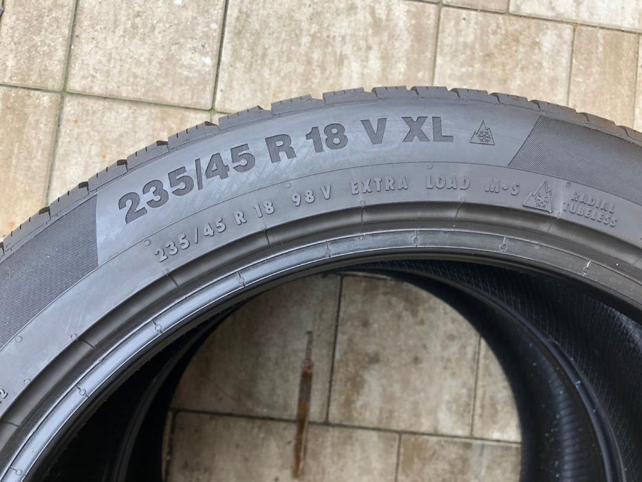 Anvelope / cauciucuri iarna 235/45/18 Continental WinterContact