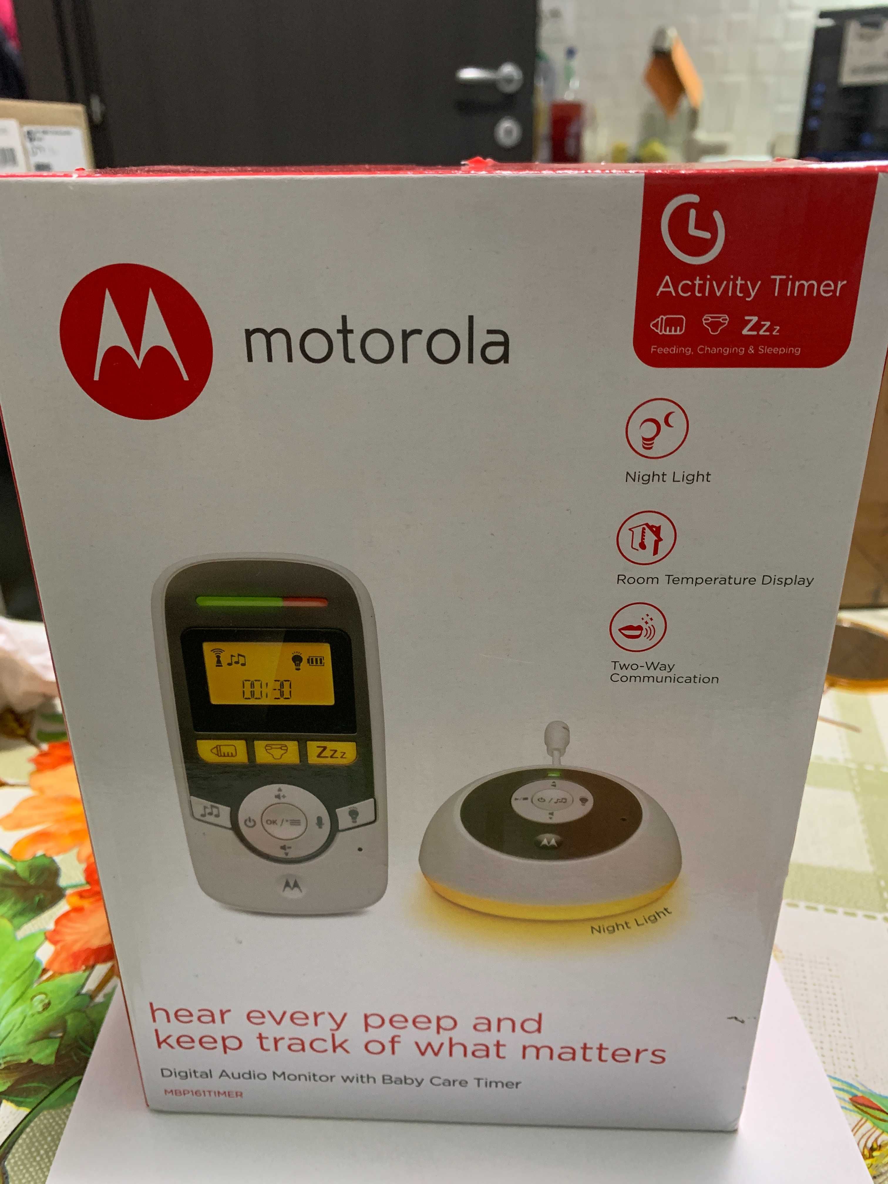 Baby monitor / interfon Motorola MBP161, digital, bidirectional NOU