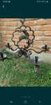 Candelabru fier forjat