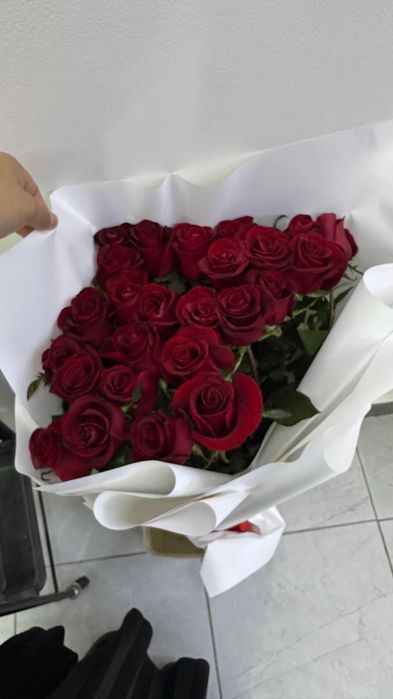 Цветы б/у 80 см куплены сегодня свежый