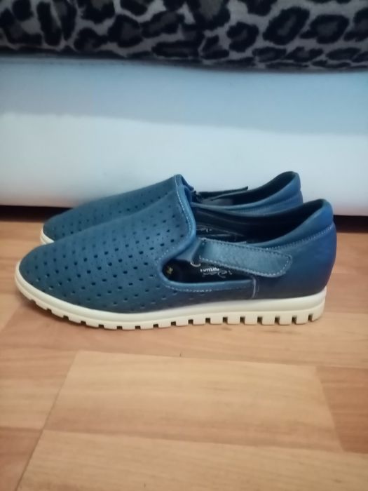 Pantofi piele naturala