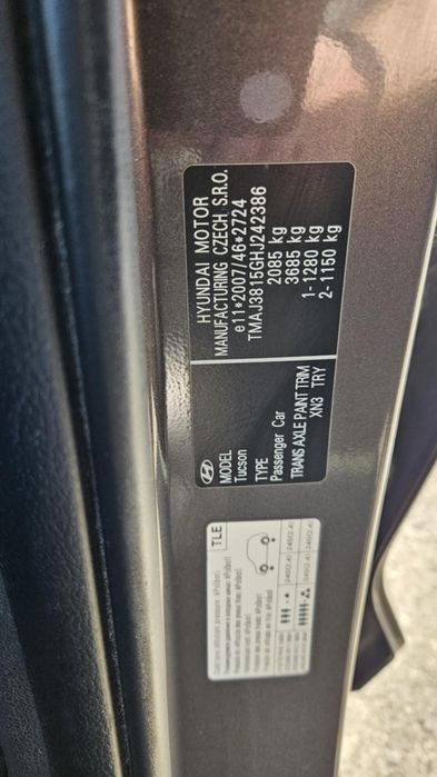 De vânzare Hyundai Tucson 1.7 Diesel automat culoare "Moon Rock"