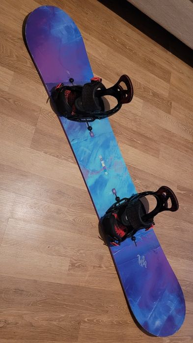 Placa snowboard Burton 155 channel cu legături Burton EST