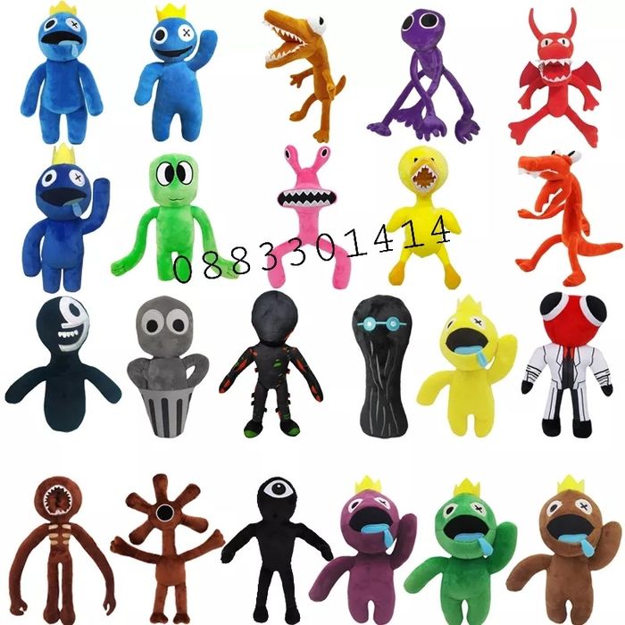 Рейнбоу Френдс плюшени Rainbow Friends 30см