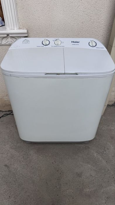 Полуавтомат стиральная машина Haier в отличном состоянии