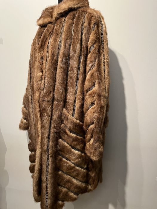 Blana vizon insertii piele