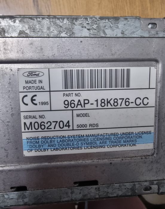 Касетофон Ford 5000 RDS