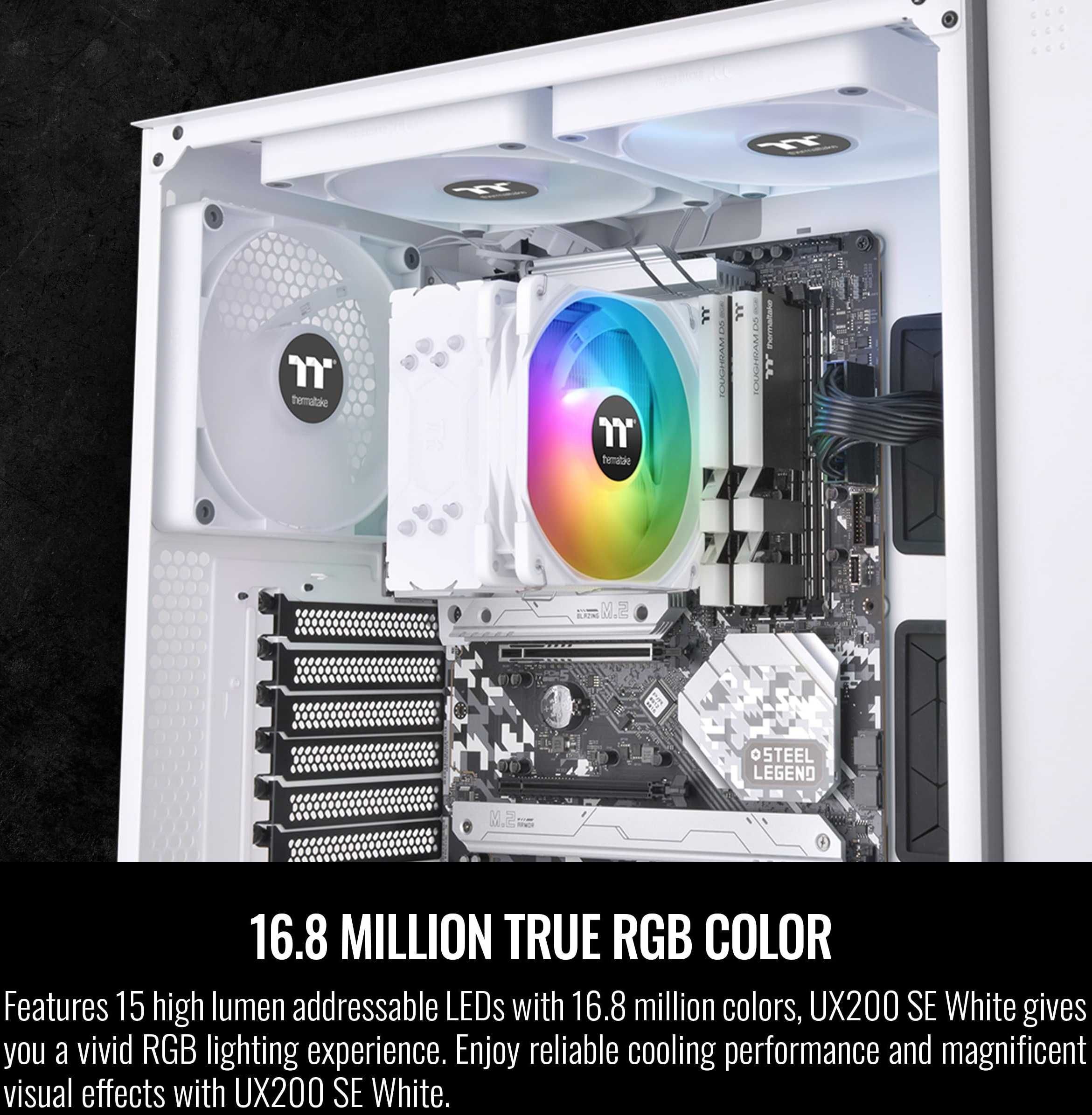 НОВ Охладител Thermaltake UX200 SE ARGB 1150 1851 AM4 1200 AM5 1700