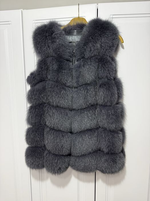 Vesta din blana naturala