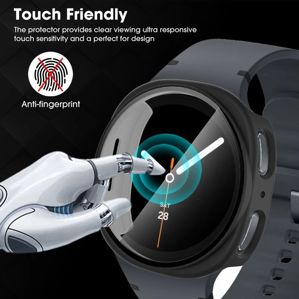 Samsung Galaxy Watch 8 /Classic/ Твърд удароустойчив кейс с протектор