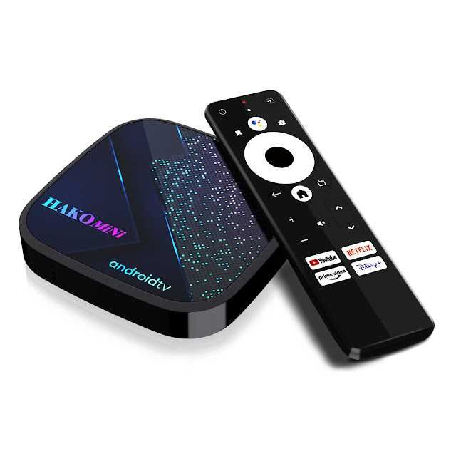 Нови Hako Mini tvbox, 4ram,32ROM Google сертифицирани