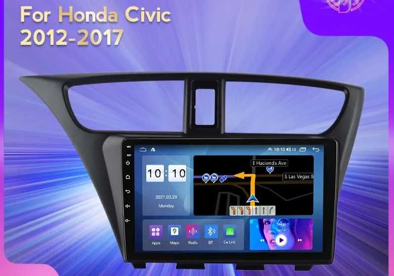 Мултимедия Двоен дин за Honda Civic Андроид навигация плеър с Android