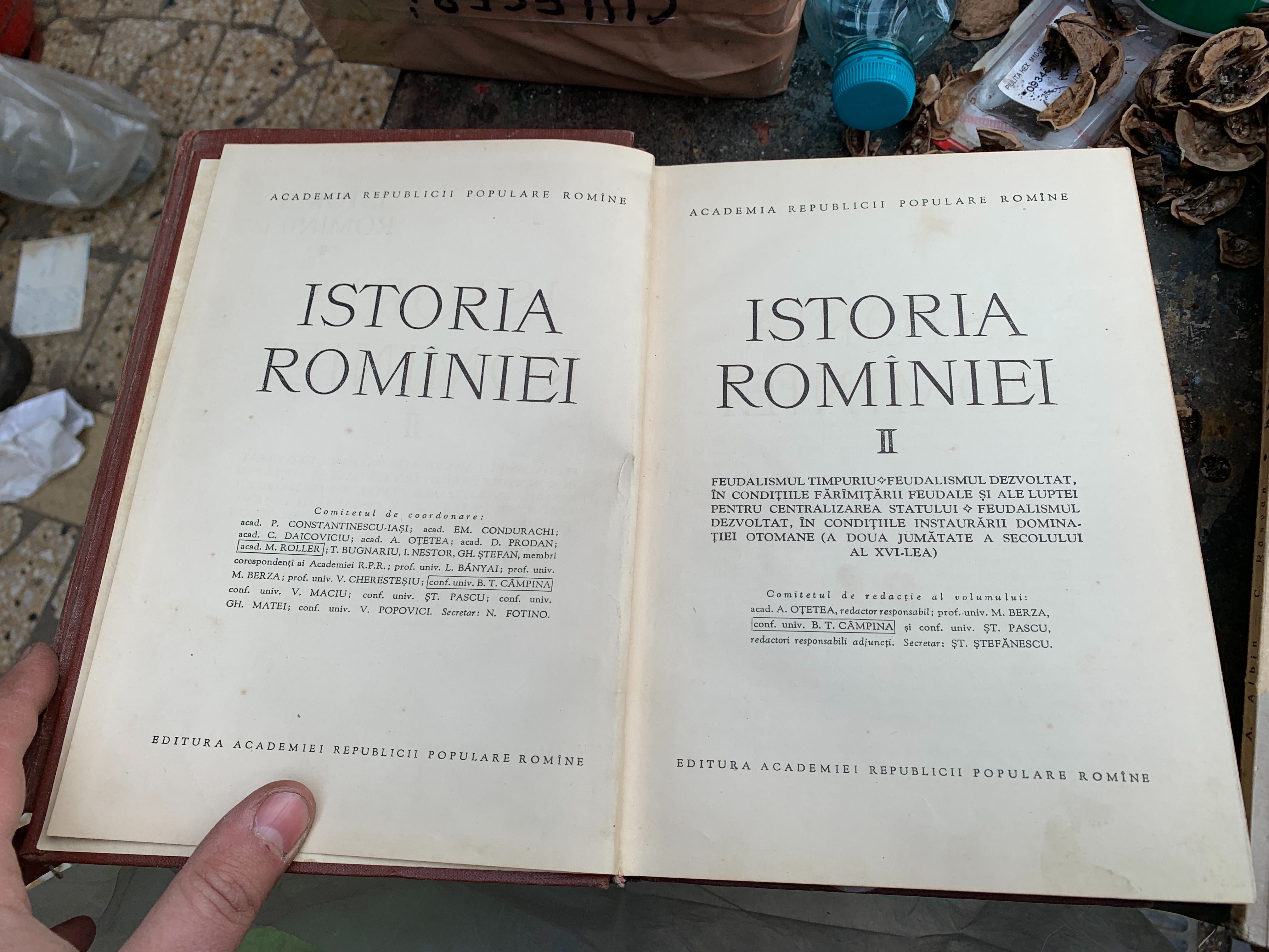 Istoria Romaniei romanilor vol 2 si vol 3