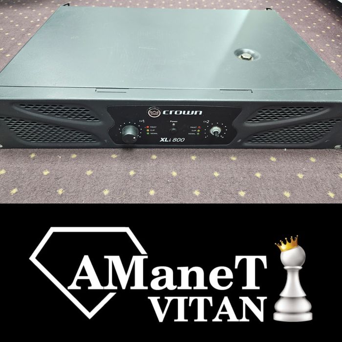 Amanet Vitan 107 / amplificator Crown XLi 800