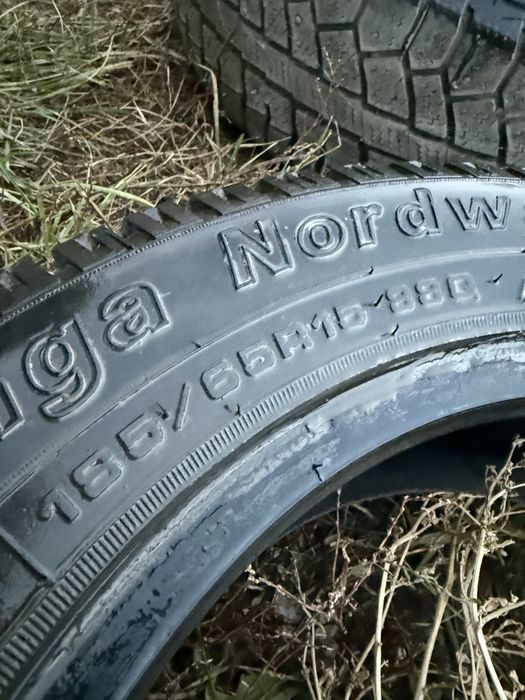 Зимние шины R15 4шт + 1шт запаска